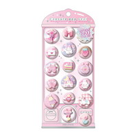 最終_ #カミオジャパン ステッカー CAPSULE POP SEAL  ぴんくぽっぷ 230366