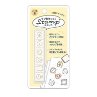 #カミオジャパン  6連スタンプ  ちび動物好きのスタンプ 230892