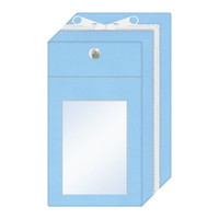 #カミオジャパン  平成ファンシーガラケー風ペンポーチ  ブルー 231021