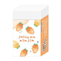 #カミオジャパン 消しゴム ジューシーなにんじんまとまる消しゴム  ジューシーなにんじん 231138