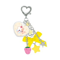 #カミオジャパン  まじかるベリーベリージャラジャラジェムキーホルダー  らずべりー 231156