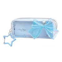 #カミオジャパン  MILKY BLUEツインファスナーペンケース   231187