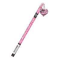 #カミオジャパン  GYARUMEEドロップチャーム付き鉛筆2B 2B ハート 231455