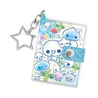 #カミオジャパン キーホルダー あわわちゃんグリッターシールブックキーホルダー  ぷくぷくあわわちゃん 232754