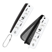 #カミオジャパン ブラシ&コーム 折りたたみブラシ&コーム  BLANOIR_WISH STYLE 233047