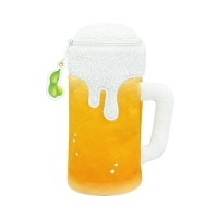 #カミオジャパン  大人の図鑑ぬいぐるみペンポーチ  ビール 233919