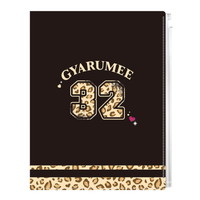 #カミオジャパン  GYARUMEEファスナー6ポケットクリアファイル  GYARUMEEロゴ 234177