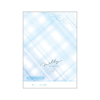 #カミオジャパン 連絡ノート A5連絡ノートタテ A5 MILKY NA SEKAI 234239