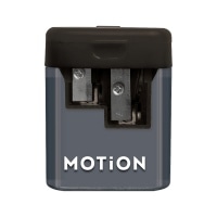#カミオジャパン 鉛筆削り 新学期MOTiONツイン鉛筆削り  クリアブラック 234722