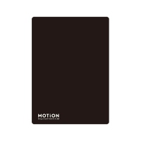 #カミオジャパン 下敷き 新学期MOTiON下敷き  クリアブラック 234800