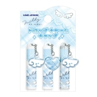 #カミオジャパン  MILKYBLUEドロップチャーム鉛筆キャップ  チェック 235064