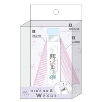 #カミオジャパン(国内販売のみ） ミラーコーム CMミラー＆Wコーム／サンリオキャラクターズ＿パープル   304032