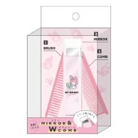 #カミオジャパン(国内販売のみ） ミラーコーム CMミラー＆Wコーム／マイメロディ   304035