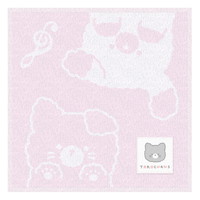 #クラックス タオル ジャガードミニタオル  ニャンスケ＿ウサタロ 121910