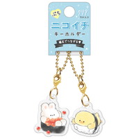#クラックス キーホルダー プチニコイチキーホルダー  ポテットクラブ＿オスシ 122877
