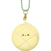 #クラックス キーホルダー ペタフレキーホルダー  メロンパン 126137