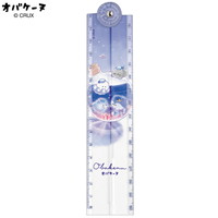 #クラックス 定規 オバケーヌブンドキ付折定規  マリンボトル 128482