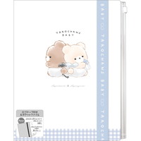 #クラックス ファイル タロチャンズロゴテープ付クリアファイル 6P クマタロズヘ 128534