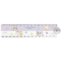 #クラックス 定規 タロチャンズ分度器付折定規  ニャンタロズベ 128546