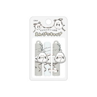 #クラックス 鉛筆キャップ カワイイトリチャームツキキャップ  モノクロシマエナガ 129299