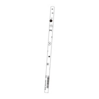 #クラックス 鉛筆 ハンサムフラワーエンピツ 2B リボン 129500