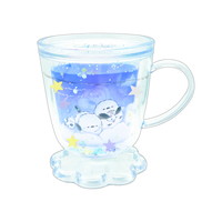 #クラックス キッチン雑貨 カフェ型グリッターカップ  ノンビリエナガチャン 129626