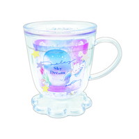 #クラックス キッチン雑貨 カフェ型グリッターカップ  メルティスカイドリーム 129630