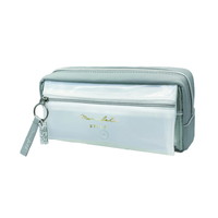 #クラックス 収納用品 ボックスペンケース  マニフォールドグレー 129869