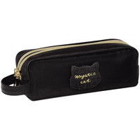 #クラックス 収納用品 スリムファスナーペンケース  クロネコ 129871