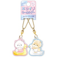 #クラックス キーホルダー クリアニコイチキーホルダー  ポメタロズ・ベビー 130287