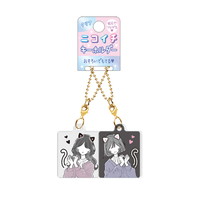 #クラックス キーホルダー クリアニコイチキーホルダー  ガールズ／ハートポーズ 130293