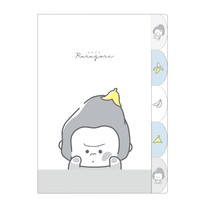 #クラックス クリアファイル ララゴリクリアファイル ５P ムギュ 130429