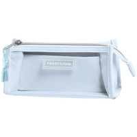 #クラックス 収納用品 フロスティトーンペンケース  スカイブルー 130658
