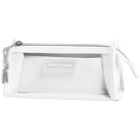 #クラックス 収納用品 フロスティトーンペンケース  ホワイト 130659