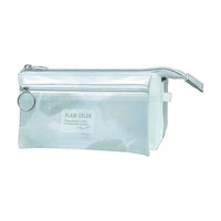#クラックス 収納用品 PLAIN COLORペンケース  グレーペイント 130675