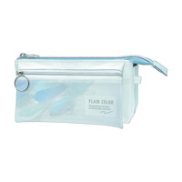 #クラックス 収納用品 PLAIN COLORペンケース  ブルーペイント 130676