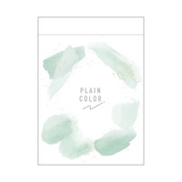 #クラックス メモ PLAIN COLORミニメモ  グレーペイント 130683