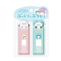 #クラックス 付箋 プックリップ付箋  シマエナガトシマエナガ 131801