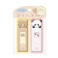 #クラックス 付箋 プックリップ付箋  クマトパンダ 131804