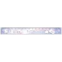 #クラックス 筆記小物 カワイイトリスリム定規 17cm リトルコットンズ 132615