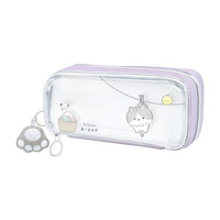 #クラックス 収納用品 ダラリンアニマルズペンケース  ヘチャネコ 132619