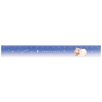 #クラックス 筆記関連小物 タロチャンズスリム定規 17cm クマタロズ 132737