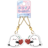 #クラックス 身辺雑貨 クリアニコイチキーホルダー  フルーティーシマエナガ 133024