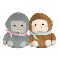#クラックス 身辺雑貨 ニコヌイキーホルダー  ゴリラ 133095