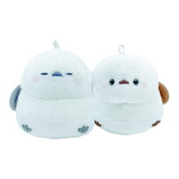 #クラックス 身辺雑貨 ニコヌイキーホルダー  シマエナガ２ 133124