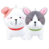 #クラックス 身辺雑貨 ニコヌイキーホルダー  ブルドッグ 133133
