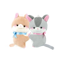 #クラックス 身辺雑貨 ニコヌイキーホルダー  モモンガ 133160