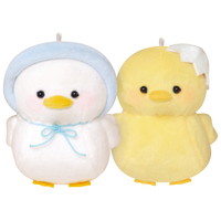 #クラックス 身辺雑貨 ニコヌイキーホルダー  アヒル･ヒヨコ 133165