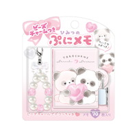 #クラックス メモ ひみつのぷにメモ ビーズチャーム付 パンタロズ 133463
