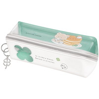 #クラックス 収納用品 ギュッといっしょペンケース  パンケーキ 133542